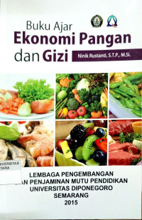 Buku Ajar Ekonomi Pangan Dan Gizi