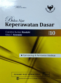 Buku Ajar Keperawatan Dasar : Farmologi dan pemberiaan medikasi