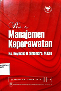 Buku Ajar Manajemen Keperawatan