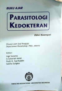 Buku Ajar Parasitologi Kedokteran