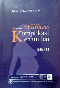 Manual Williams Komplikasi Kehamilan