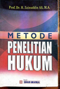 Metode Penelitian Hukum