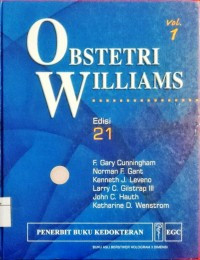 Obstetri Williams. Vol.1, Edisi 21