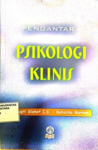 Pengantar Psikologi Klinis