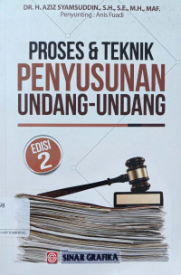 Proses dan teknik Penyusunan Undang-Undang