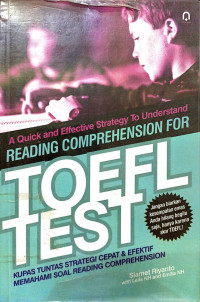 Reading Comprehension For Toefl Test