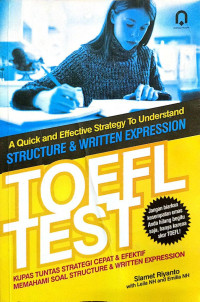 Structure and written Expression Toefl Test